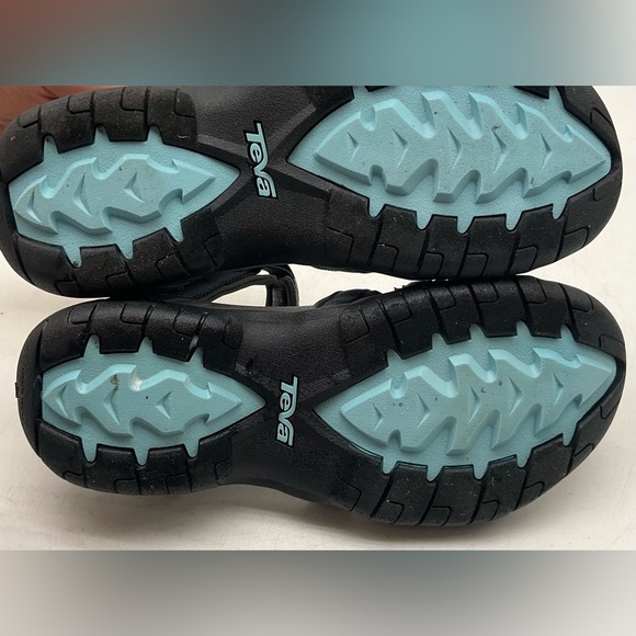 Teva Women’s Tirra S/N 4266 Sandals Size 6.5 Preowned Blue Gray - Picture 2 of 6